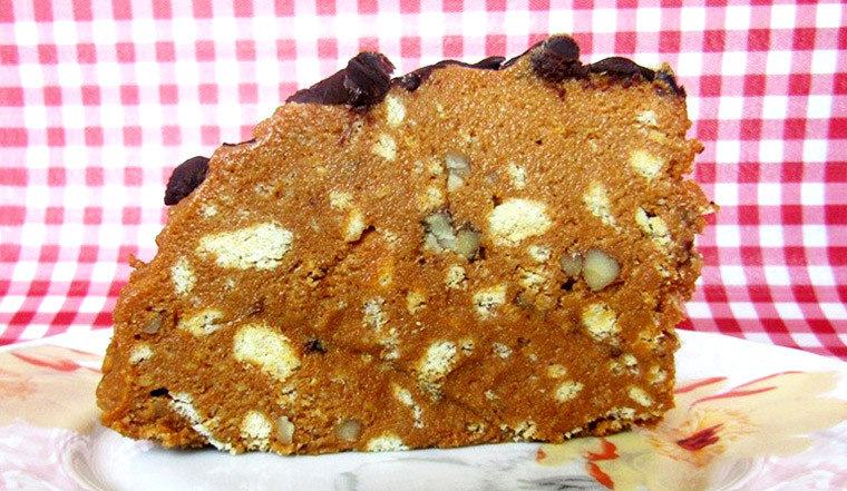 Торт из печенья со сгущенкой «Муравейник»