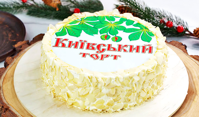 Киевский торт со сливочно-шоколадным кремом