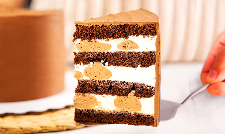 Шоколадный торт «Милка»