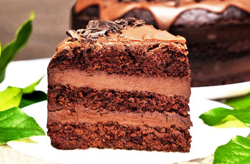 Торт с шоколадным кремом «Шоколадный трюфель»