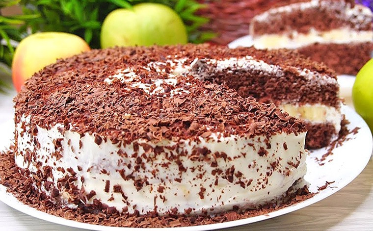 Вишневый торт со сметанным кремом, пошаговый рецепт на ккал, фото, ингредиенты - Ларске