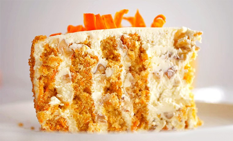 Морковный торт со сливочным кремом