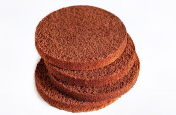 Шифоновый шоколадный бисквит на подсолнечном масле