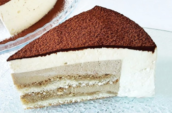 Муссовый кофейный торт «Тирамису»