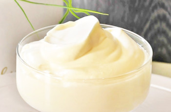 Сливочно-йогуртовый крем на желатине