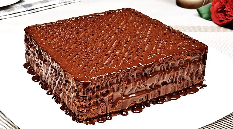 Шоколадный торт «Москвичка»