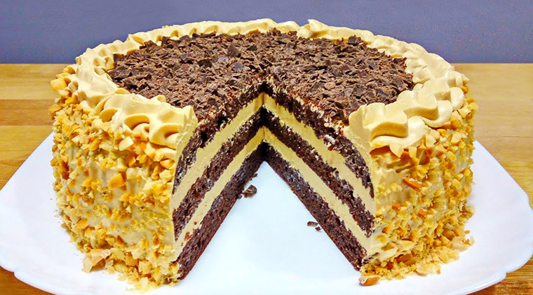 Шоколадный торт «Сувенирный»