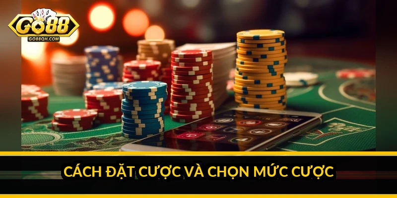 Cách đặt cược Mini Poker Go88: luật, các mức cược và chiến thuật Cách đặt cược và chọn mức cược